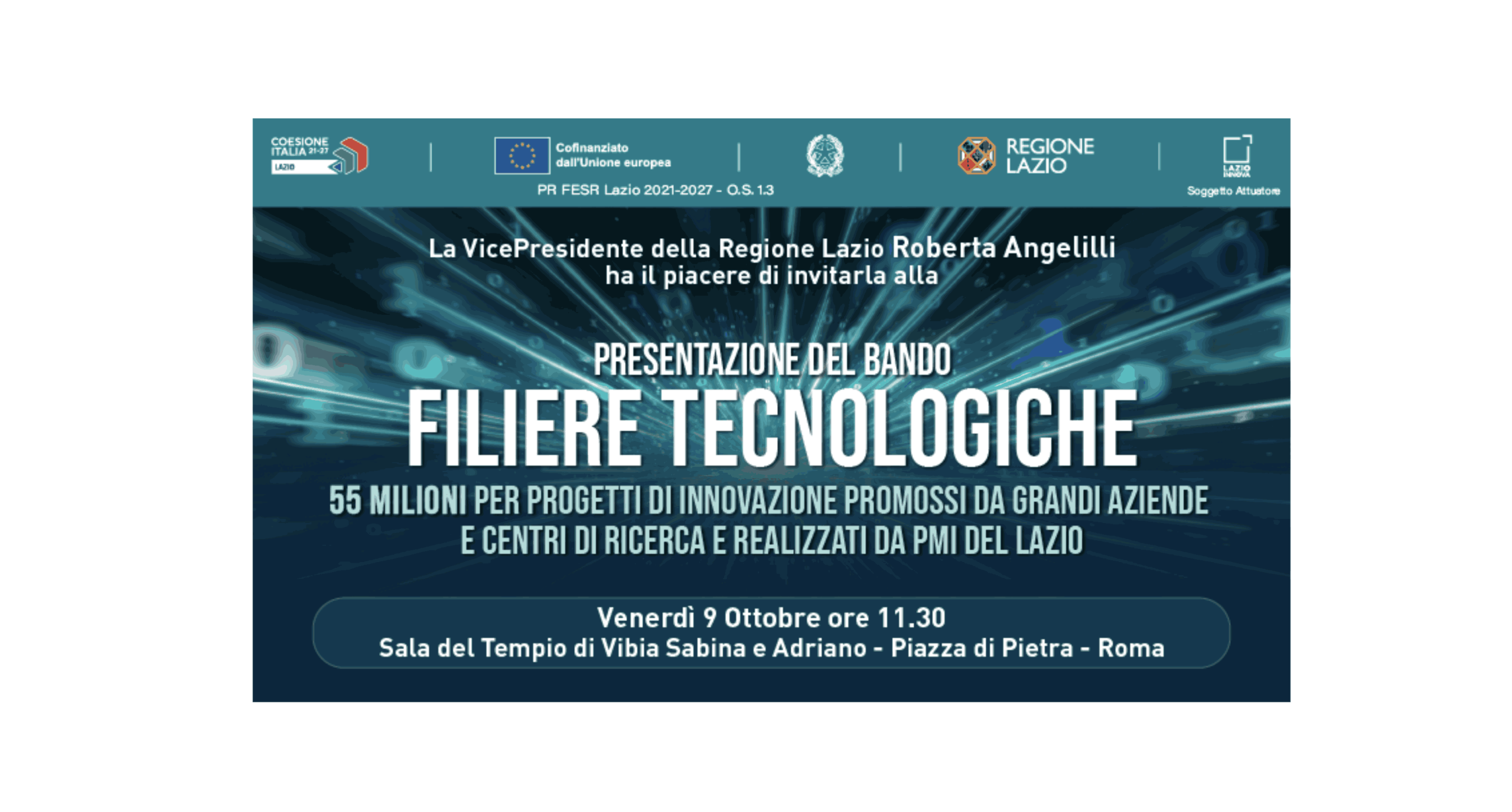 Lazio promotes technological supply chains